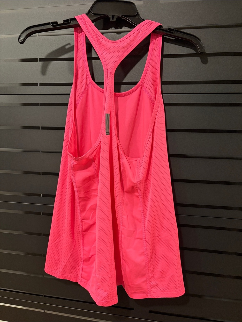 VSX Hot Pink Racerback Mesh Athletic Panel Tank